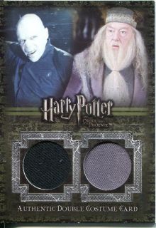 Harry Potter OOTP Update Costume Card C14 Voldemort & Dumbledore #007