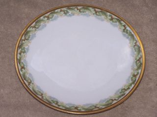 rs prussia germany plate with oak leaf and acorn band