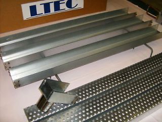ltec metal driveway trench drain 12ft complete kit time left