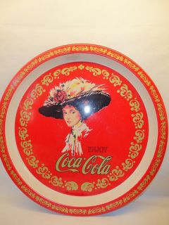 coca cola vintage serving tray 1982  24
