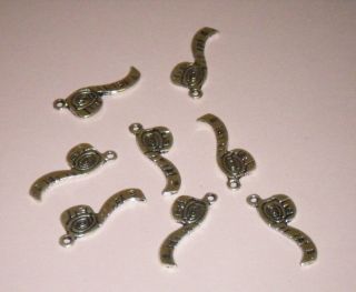 sewing tape measure antique silver pewter tibetan charms   Jewellery 