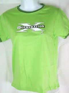 dx d generation x green wwe womens t shirt new