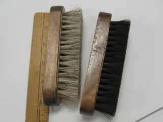 set of 2 shoe shine brushes shoe buffing brushes free