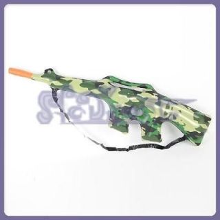 Great for Kids Boys Militray Camouflage Carbine Rifle Gun Inflatable 