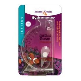 new instant ocean hydrometer salinity specific gravity 