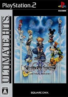 ps2 ultimate hits kingdom hearts final mix japan used from