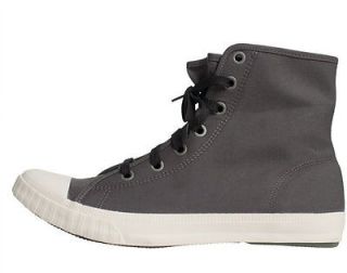 NIB $185 James Perse SeaVees High Top Sneakers Boots   Slate Gray  Sz 