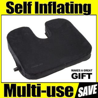 Travelon Self Inflating Seat Cushion Pad For Office Home Car Chair 