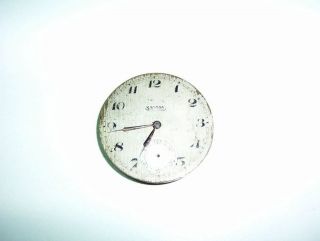 vintage pocket watch for repair or parts silvana 411 from