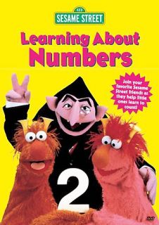 Sesame Street   Learning About Numbers DVD, 2004