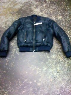 COOL Raf Simons puffer coat converts to vest dark navy NWT 36/46 NWT