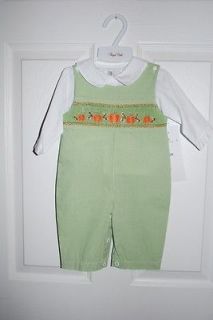 royal child smocked pumpkin longall sizes 3m 4t more options