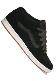 vans tnt ii mid cup black white skate shoes size 6 5