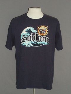 SUBLIME T Shirt LARGE Ska Punk Gwen Stefani Psychedelic Marijuana 