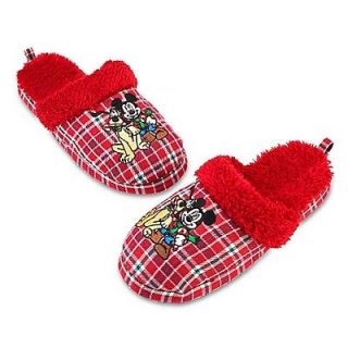 NWT. mickey mouse and pluto toddler boy slipper size 9/10