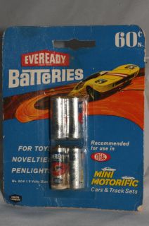 1960 s mini motorific eveready batteries accessory 