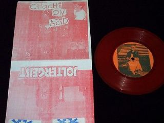 chachi on acid joltergeist split 7 45 red vinyl time