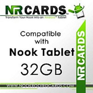 N2A MicroCard Android Optimizer 32GB for Nook Tablet Only