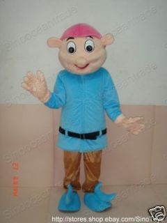 dwarf adult size mascot cartoon costume clothing suit