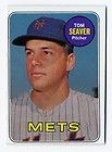 1969 69 Topps TOM SEAVER New York Mets #480 WORLD SERIES CHAMPS 