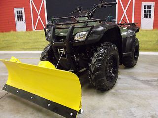   Honda Rancher 350 4x4 w/ New Power operated Moose brand SNOW PLOW
