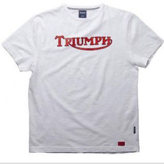 triumph motorcycle vintage logo t shirt new genuine international 