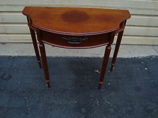 51213 bombay cherry library sofa console table stand time left