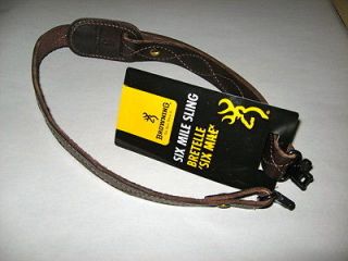 Newly listed New Browning Six Mile Leather Rifle Gun Sling Strap 21 