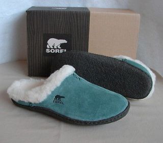 sorel nakiska slide slippers nib 7 8