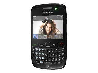   BlackBerry Curve 8530 Black Virgin Mobile Smartphone 2GB Memory Cheap