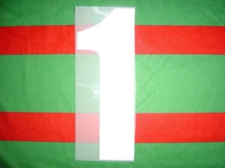 2012 NUMBERS FOR SOUTH SYDNEY RABBITOHS SHIRT JERSEY   NUMBER ONLY
