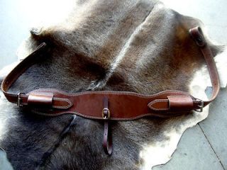   Thick Leather Wide Back Cinch Girth Billets Horse Tack Equine USA