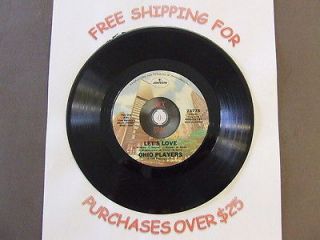 45 record ohio players fopp let s love time left