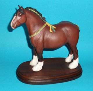 royal doulton figurine shire horse style 2 rare 1st  153 47 
