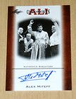 2010 Leaf Ali Opponents Authentic Autograph Chuck Wepner Card oau 8 