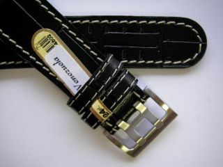 di modell venezuela black leather rivet watch band more options