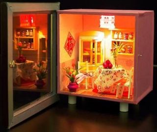   Dollhouse Miniatures DIY Kits Harmony Good Fortune Spring Kits Gift