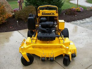 2012 wright stander x commercial mower 52 deck time left