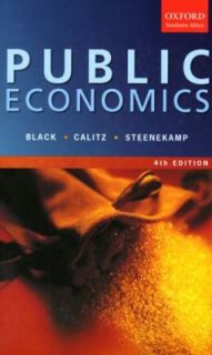Public Economics by Calitz, Steenkamp and Black 2009, Paperback