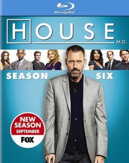 House Season Six (Blu ray Disc, 2010, 5
