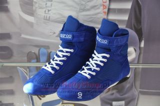 Sparco K High shoes, size 37, Blue (Karting, Rally,Race) FREE 