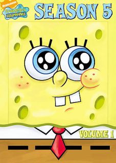Spongebob Squarepants   Season 5 Volume 1 DVD, 2007, 2 Disc Set