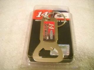   listed NEW NASCAR TONY STEWART #14 BOTTLE OPENER/KEY CHAIN COLLECTIBLE
