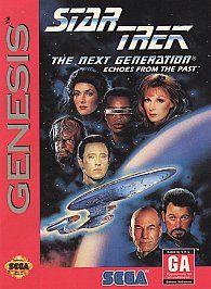 Star Trek The Next Generation Echoes From the Past Sega Genesis, 1994 