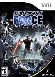 Star Wars The Force Unleashed NINTENDO WII (Wii, 2008) COMPLETE