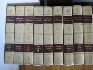Encyclopaedia Britannica 1965 9 Volumes Partial Set Encyclopedia