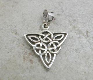 sterling silver celtic trinity knot in Fashion Jewelry