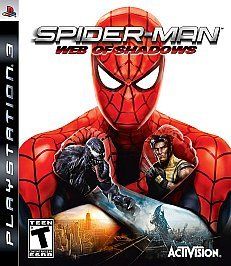 spider man web of shadows sony playstation 3 2008  12 99 1 