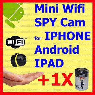 Tiny Wireless Portable WIFI Spy IP Surveillance Camera for Android 