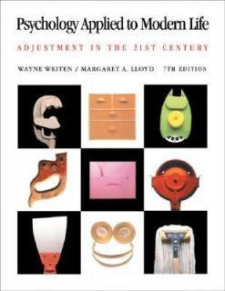   Century by Wayne Weiten and Margaret A. Lloyd 2002, Hardcover